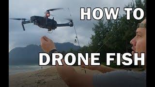 How to DRONE FISH step by step FOR FREE 2018