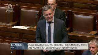 The EU Migration Pact is not in Ireland’s interest - Pearse Doherty TD