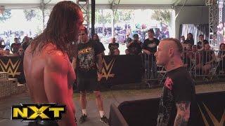 Slipknots Corey Taylor hits Baron Corbin at the NXT Aftershock Festival