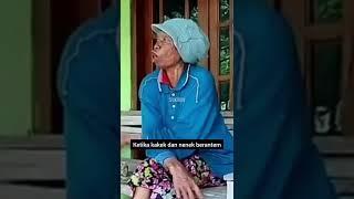 ketika kakek dan nenek viral berantem#shorts