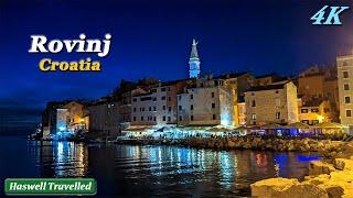 Rovinj Croatia A Vibrant Old Town with Coastal Splendor in 4K