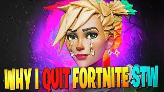 Why I Quit Fortnite STW