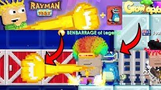 Growtopia  Rayman Fist + Globox Review Januarys IOTM