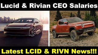 Lucid and Rivian CEO Salary & Bonuses  LCID and RIVN Stock News  Lucid Bank of America 