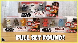 Star Wars Ooshies 4 Pack Opening Complete Set Exclusive Grogus  Birdew Reviews