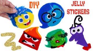 How to Make Inside Out 2 Emotions Jelly Stickers