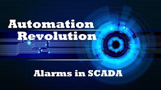 PLC SCADA Tutorial 3  Alarm Configuration in SCADA with PLC Digital & Analog Signals