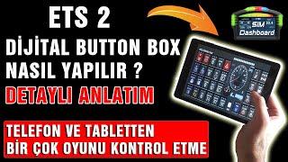 ETS 2 DİJİTAL BUTTON BOX NASIL YAPILIR  ETS 2 VE DİĞER OYUNLARI KONTROL ETME  DETAYLI ANLATIM 