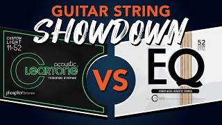 String Showdown  Cleartone Phosphor Bronze Vs Cleartone EQ Acoustic Guitar Strings.