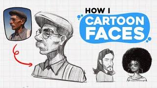 How to Draw Cartoon People? from Reference