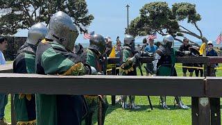 San Luis Obispo Manticores @ 2023 Ventura Melee Megabowl - Buhurt Armored Combat AMCF Knightfighting