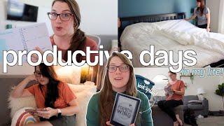 VLOG  productive days mama morning routine Fourth Wing thoughts so far & WFH habit building