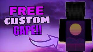 How To Get FREE Custom cape in Tlauncher  No Discord Needed  Minecraft Free Cape