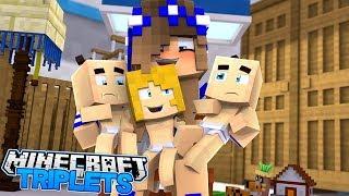 LITTLE CARLYS TRIPLETS ARE BORN Minecraft Future Life