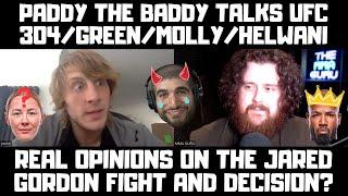 The MMA Guru & Paddy Pimblett Interview Bobby Green At UFC 304? Defends Molly? Gordon Decision?