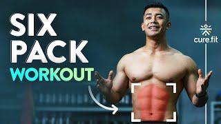 SIX PACK WORKOUT In 12 Minutes  6 Pack Abs Workout At Home  How To Get Six Pack Cult Fit CureFit