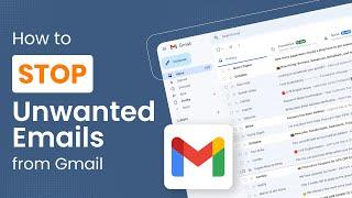 How to Stop Unwanted Emails from Gmail  Unsubscribe emails in Gmail  Unsubscribe Promotional Email