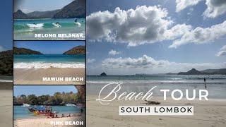 South Lombok Beach Tour  Selong Belanak Beach  Mawun Beach  Pink Beach  Most popular beaches