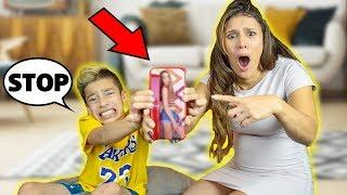 MY MOM Went Through My iPHONE **SECRET CRUSH REVEALED** Part 2  The Royalty Family