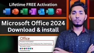 Download and Install Office 2024 from Microsoft  Free Genuine Version  In Hindi