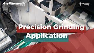 Precision Grinding with CLG 6025 thru feed CNC