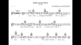 Bathe in the River - sheet music