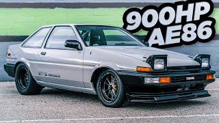 900HP Toyota AE86 Catches on FIRE During Street Pulls BUILD BREAKDOWN