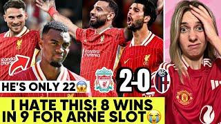 They Win Again Gravenberch & Mac Allister Incredible Salah WOW Liverpool 2-0 Bologna Reaction