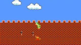 TAS HD HappyLees NES Super Mario Bros lowest score 500 in 1432.8