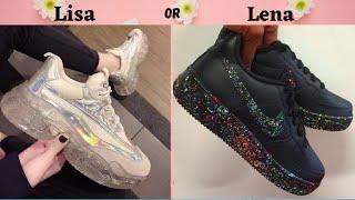 Pick one from Lisa or Lena   lifestyles clothes and fashion 