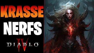 Diablo 4 Update - KRASSE NERFS Neuer Balance Patch Kritik & Season News
