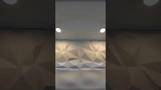 3D WALL RUANG KERJA #furniture #interiorkantor #architecture #interioridaman