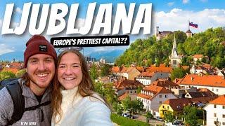 LJUBLJANA SLOVENIA Europes PRETTIEST Capital??  Ljubljana Things To Do