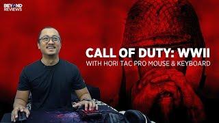 CALL OF DUTY WWII with HORI TAC PRO MOUSE & KEYBOARD