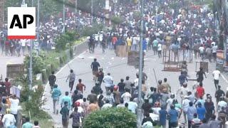 Nearly 100 dead in Bangladesh as violent protests continue hundreds more injured