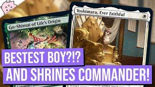 Bestest Boy?? Shrines Commander  Yoshimaru l Lifes Origin  Kamigawa Neon Dynasty Spoilers  MTG