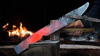 Creating A Knife From An Unprepared Metal A Fresh Look At An Old Piece Of Metal