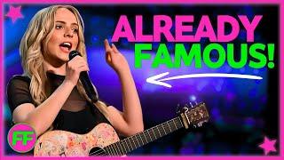 Famous People Auditions For Got Talent & The Voice VIRAL Acts