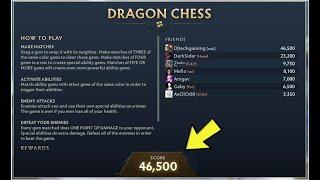 How to easily score 40k in Dragon Chess Dota 2 Crownfall 3 Fourty Thousands