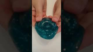 Blue glitter Slime Swirl