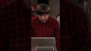 Raj Loves America   The Big Bang Theory #shorts
