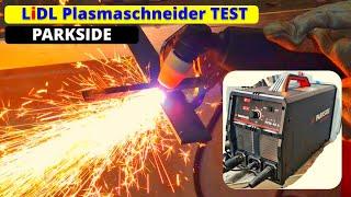 LIDL Plasmaschneider im Test  integrierter Kompressor  PPSK40 A1  Parkside