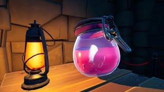 Collect Grimbles Love Potion from Fort Crumpet Coral Cove or Stealthy Stronghold - Fortnite