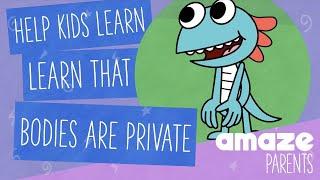 Help kids learn that bodies are private with Scoops & Friends