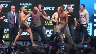 UFC 196 McGregor vs. Diaz Faceoff