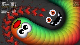 Worms Zone Top 1 best Hunter Snake Survival 2024