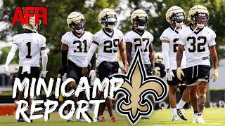 Saints Minicamp Alvin Kamara Quiet Taysom Back at QB??