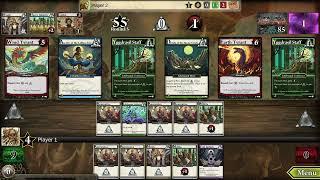 Trying out How to play Ascension Deckbuilding Game Digital Version