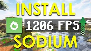 How to Download and Install Sodium for Minecraft 1.20.6