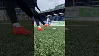 Finishing from a cut back  #football #footballdrills #soccerdrills #soccer #goals #footballtrainer